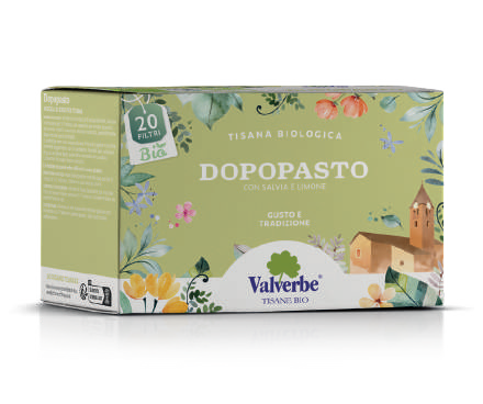 Infuso Dopopasto bio Valverbe-20g-20 Filtri