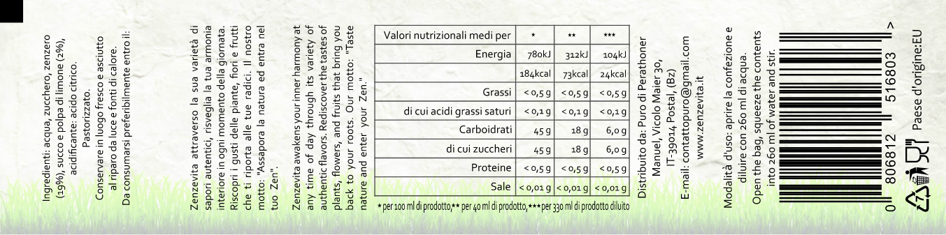 Zenzero limone