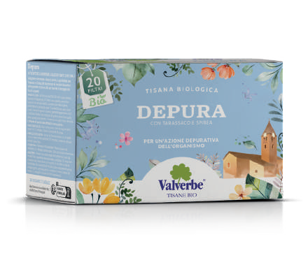Tisana Depura bio Valverbe-30g-20 Filtri