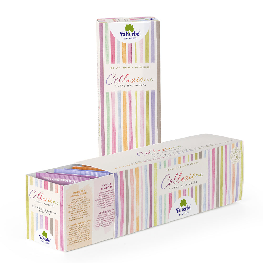 Multigusto Slide Valverbe 15,4g - 12 Filtri - 6 gusti
