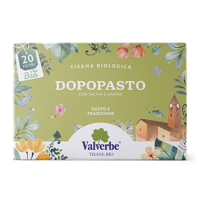 Infuso Dopopasto Bio Valverbe 20g - 20 Filtri