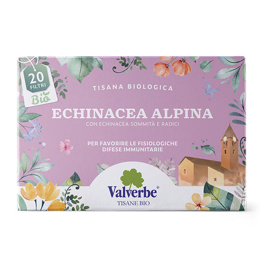 Tisana Echinacea Alpina Bio Valverbe 30g - 20 Filtri