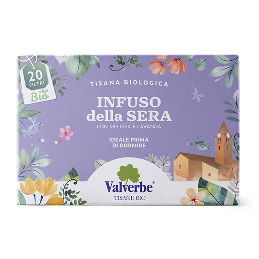 Infuso della Sera Bio Valverbe 20g - 20 Filtri