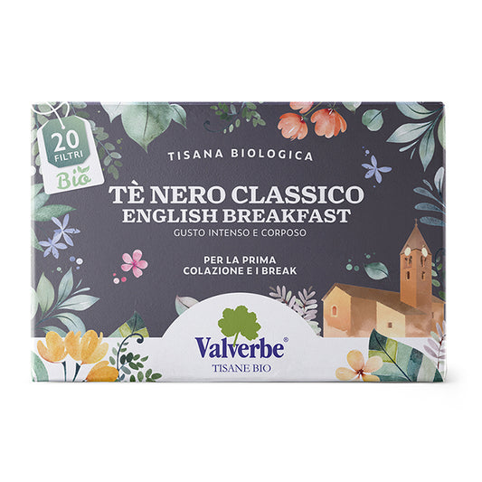 Tè Nero Classico Bio Valverbe 30g - 20 Filtri