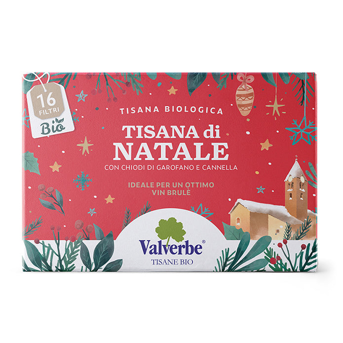 Tisana di Natale Bio Valverbe 24g - 16 Filtri