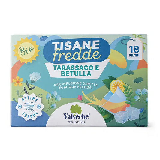 Tisana Fredda Tarassaco e Betulla Valverbe 27g - 18 Filtri